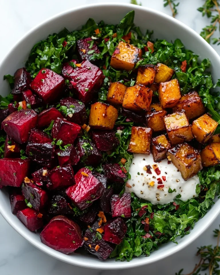 Flavor-Packed Roasted Beet Salad With Easy Homemade Toppings