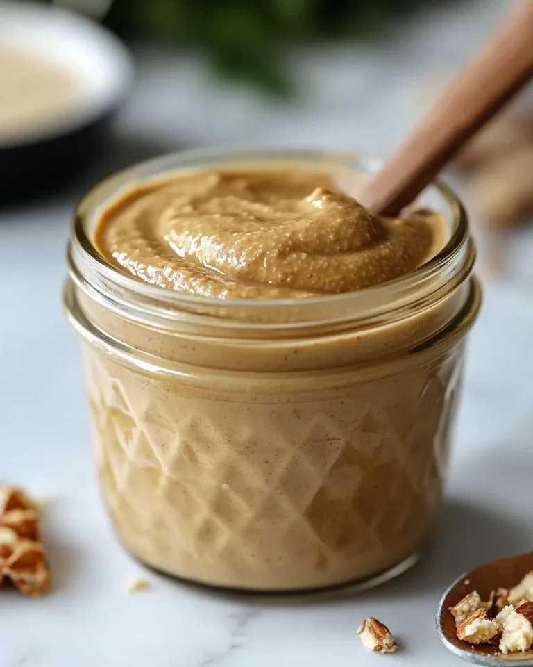Easy Homemade Tahini in a Jar