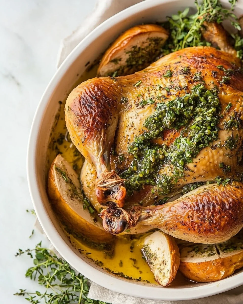 Savory Zuni Roasted Chicken with Fresh Chimichurri - additional image