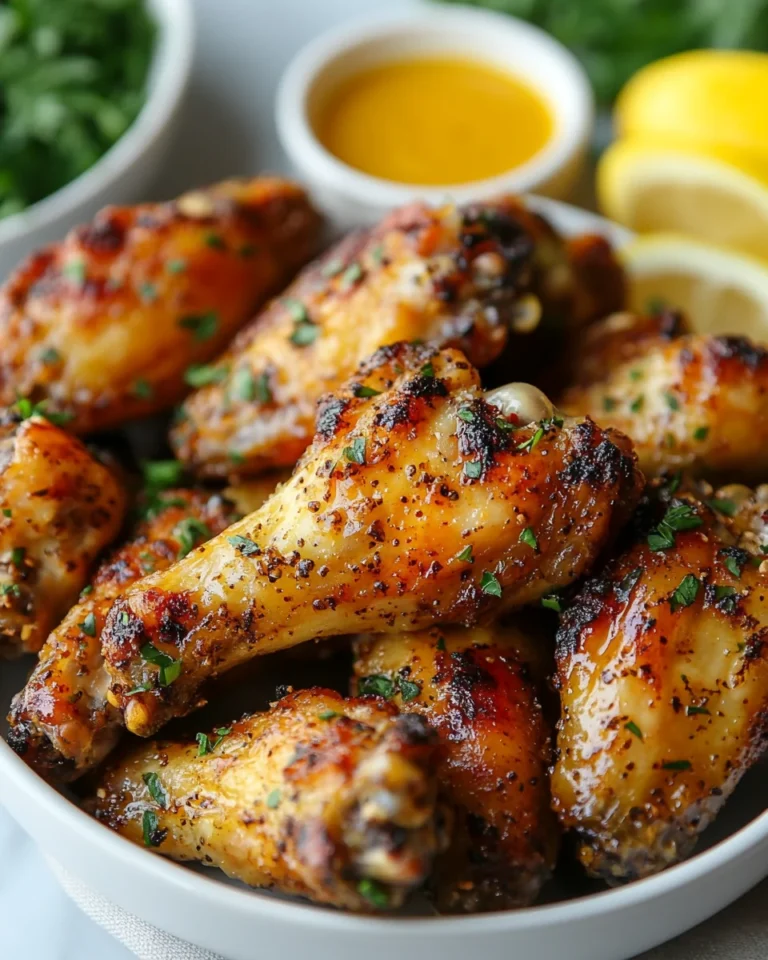 Quick Lemon Pepper Air Fryer Chicken Wings for a Family Favorite Dinner