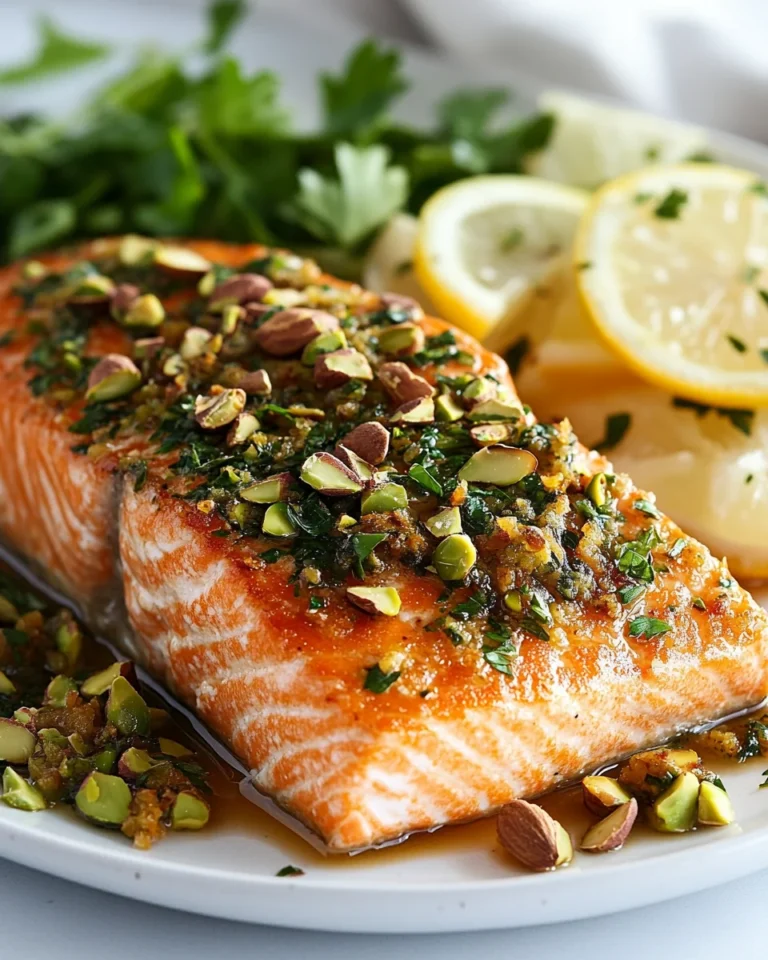 Easy Pistachio Crusted Salmon for a Flavor-Packed Weeknight Dinner