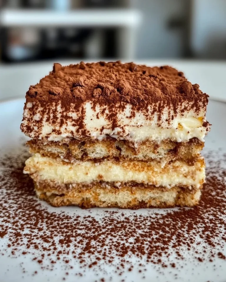 Classic Homemade Tiramisu