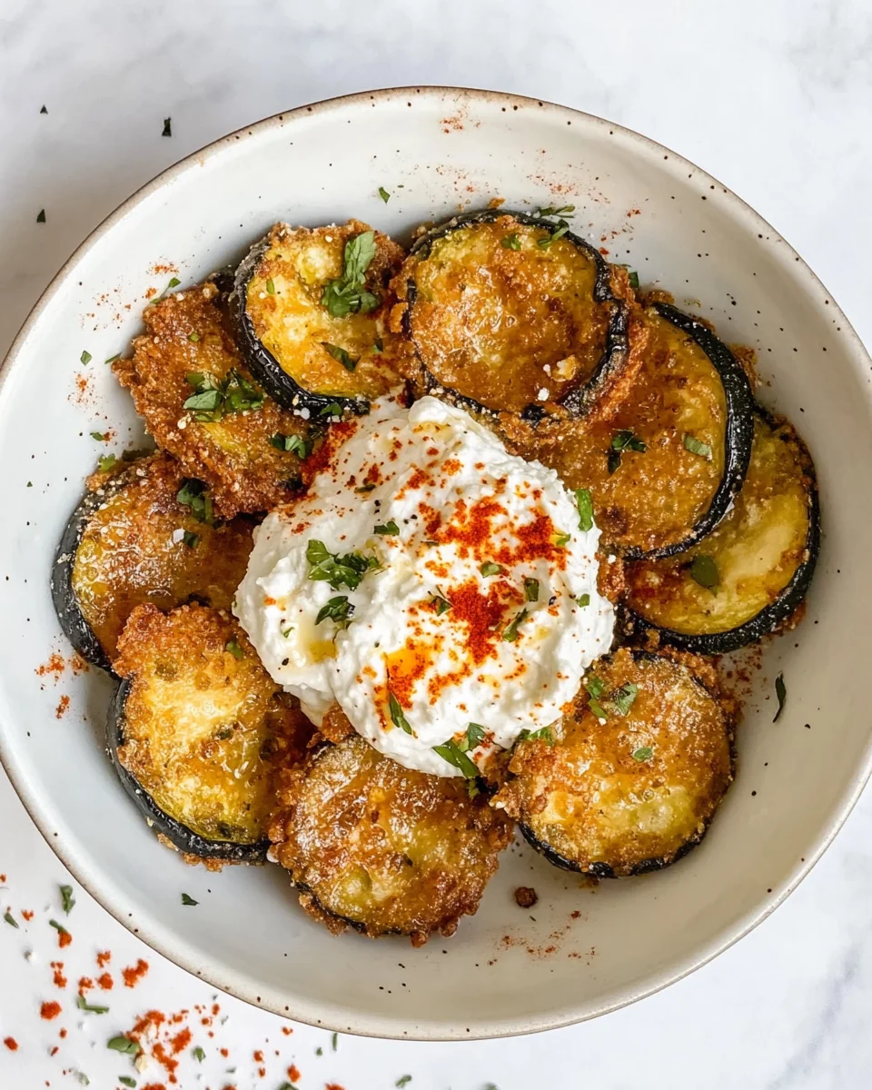 Crispy Courgette Fritti with Creamy Whipped Feta - additional image