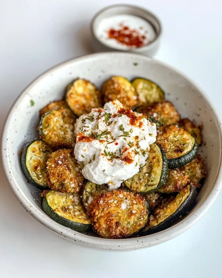 Crispy Courgette Fritti with Creamy Whipped Feta
