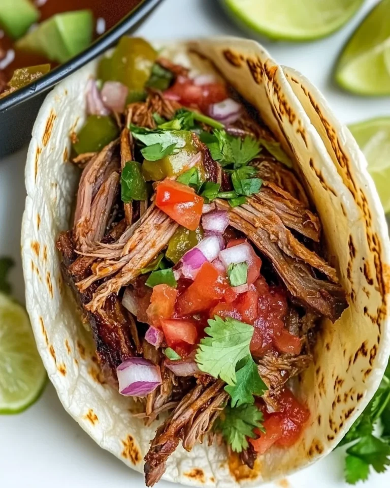 Simple Slow Cooker Lamb Barbacoa Tacos
