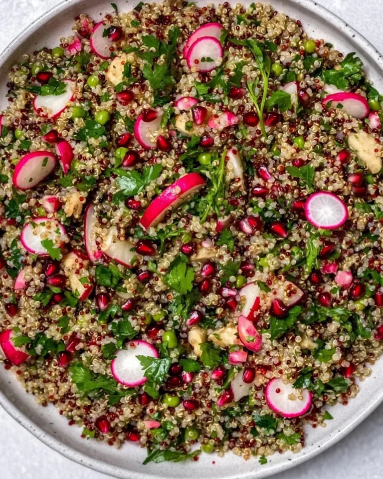 Simple Quinoa Salad With Fresh Vegetables