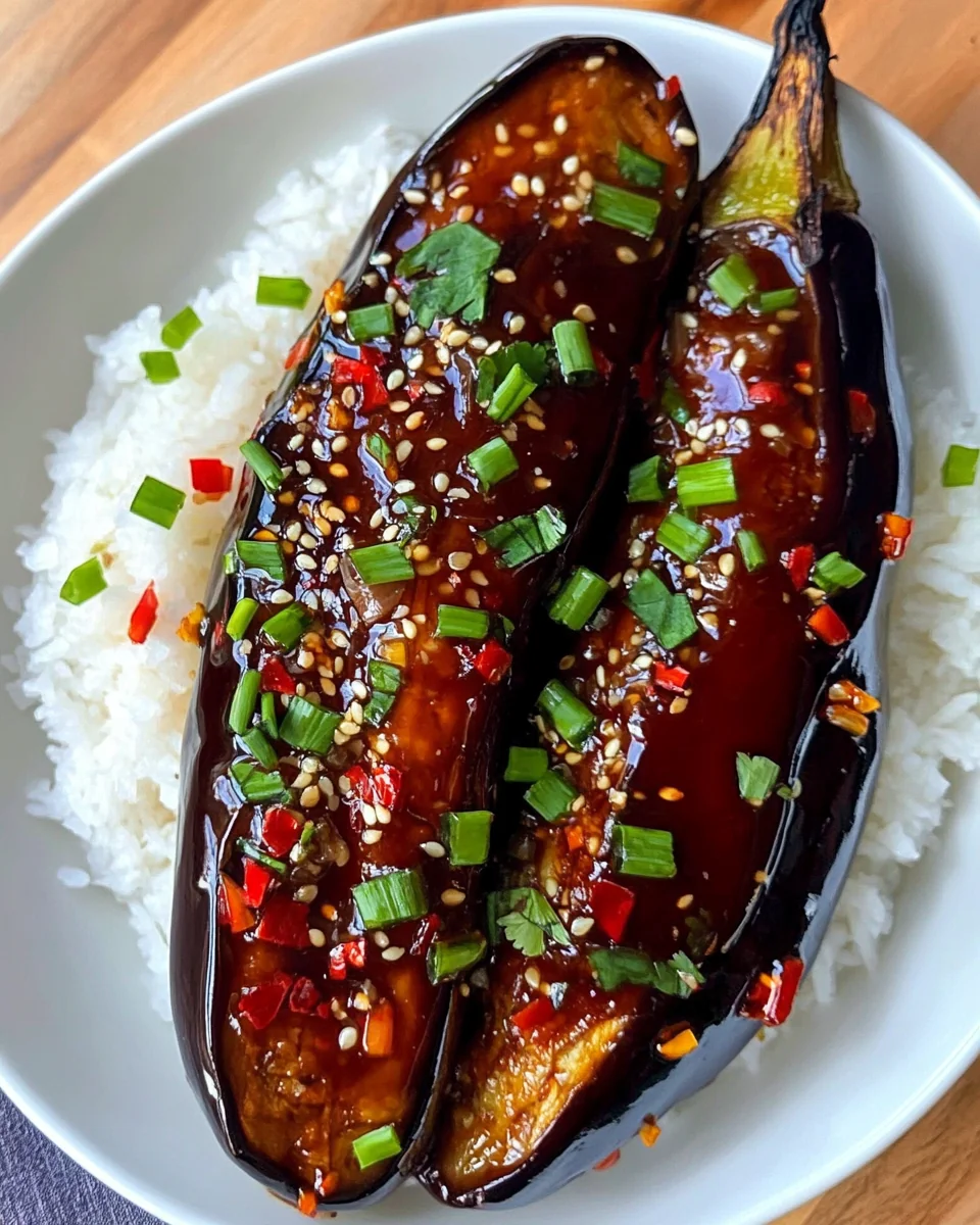Simple Teriyaki Aubergine With Fresh Flavors - additional image
