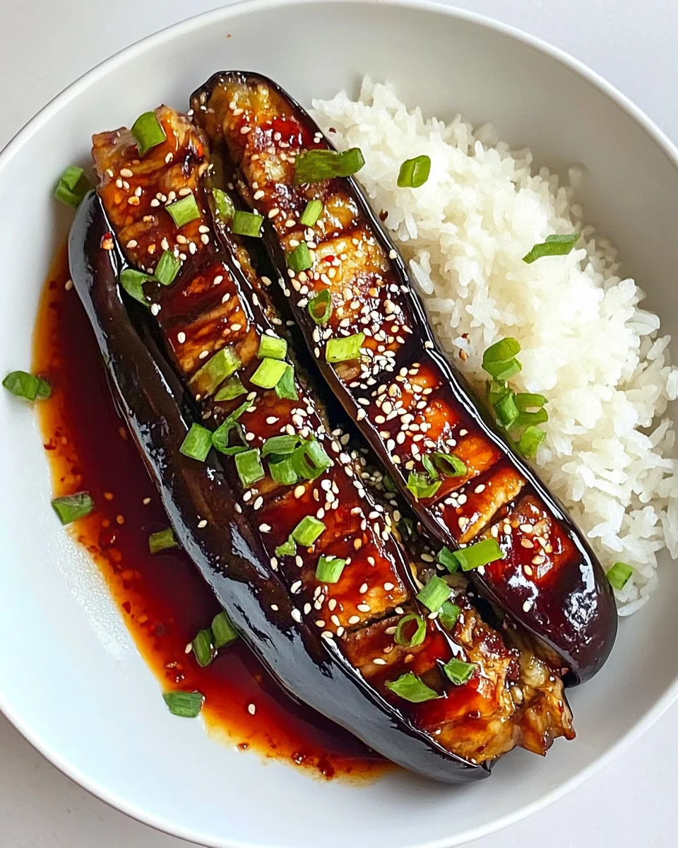 Simple Teriyaki Aubergine With Fresh Flavors - additional image